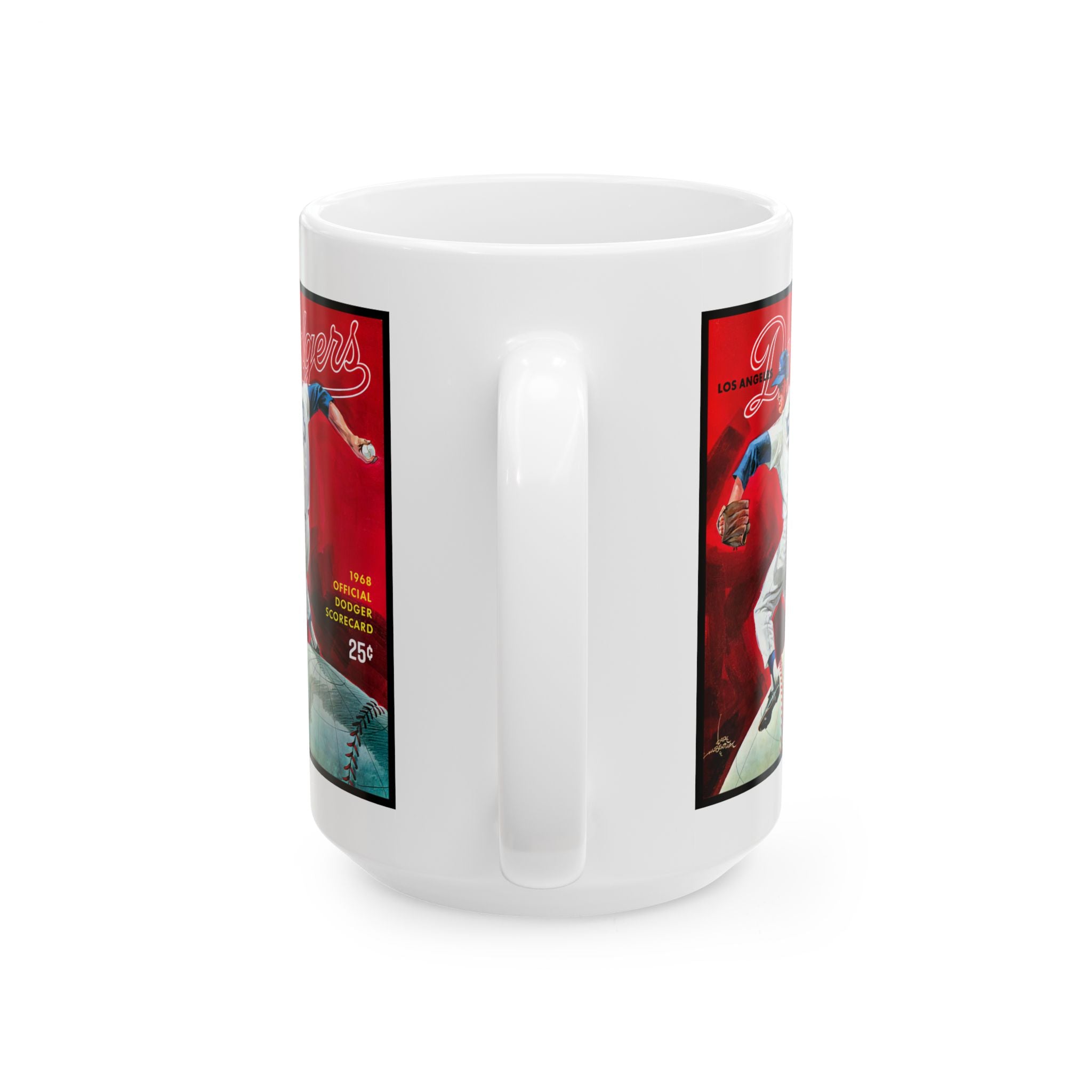 1968 Los Angeles Baseball Ceramic Mug (11oz, 15oz)