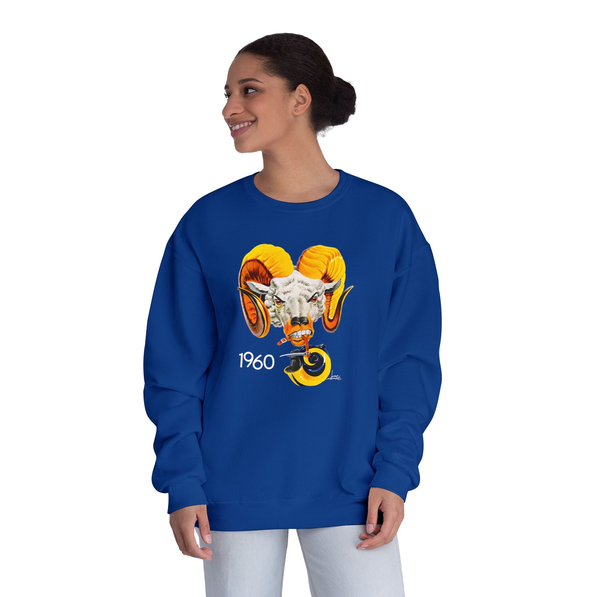 1960 Los Angeles Rams Football - NuBlend® Crewneck Sweatshirt