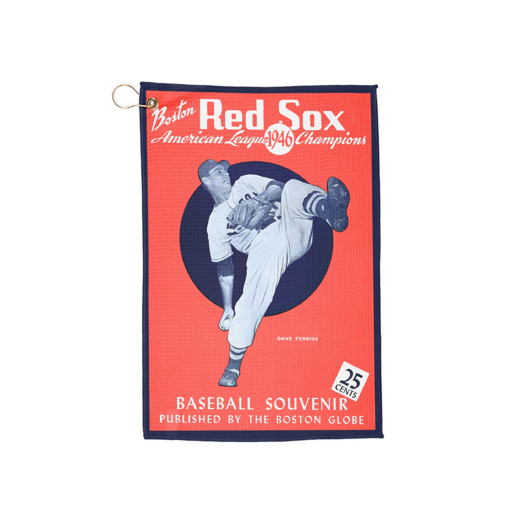 1946 Boston Red Sox Vintage Golf Towel — Baseball Towel with Grommet