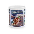 1949 Vintage San Francisco 49ers - Buffalo Bills - Football Program Cover - Ceramic Mug, 11oz