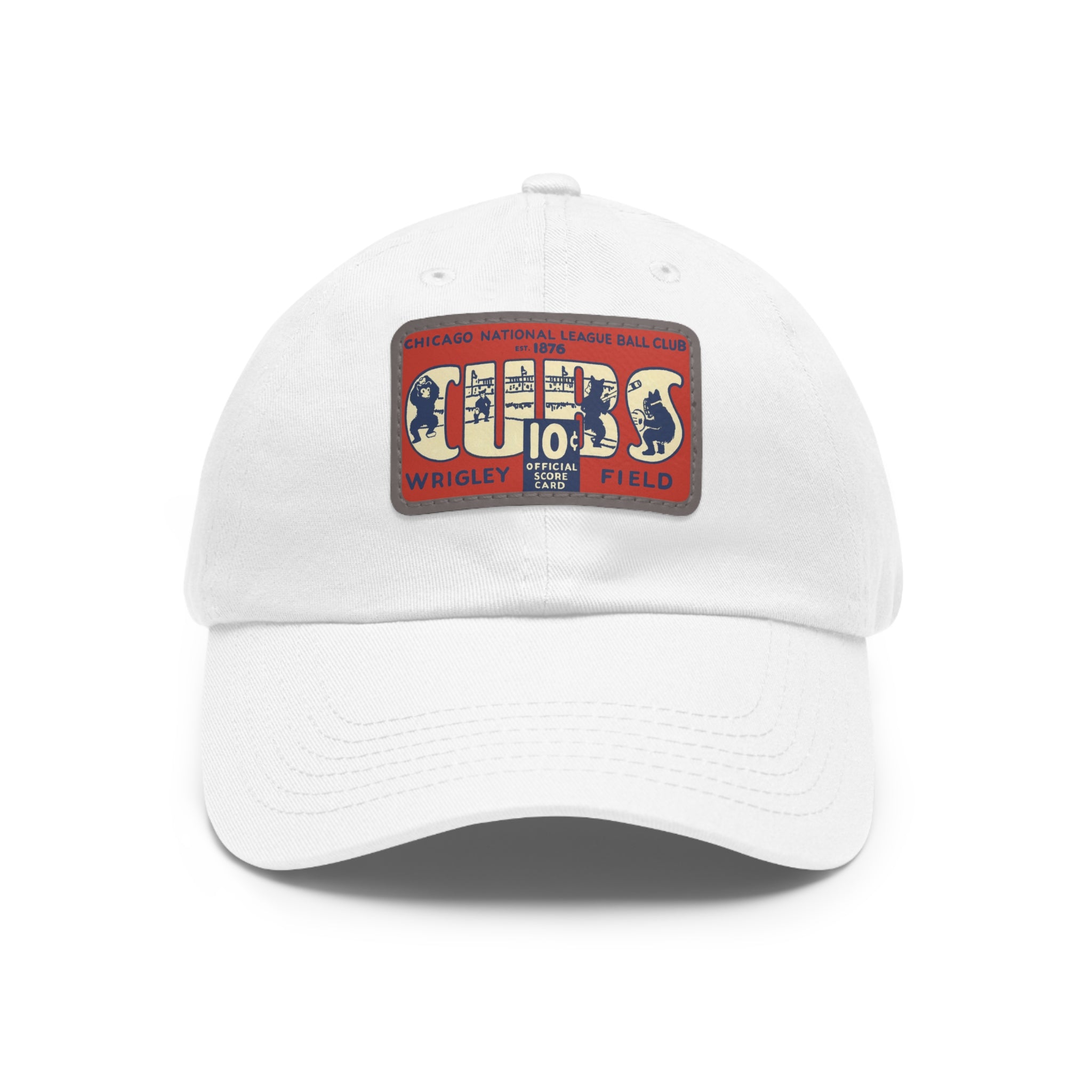 Baseball Dad Hat, 1929 Chicago Cubs Cap, Vintage Style Baseball Hat, Sports Fan Gift, Retro Baseball Cap, Baseball Team Dad Hat