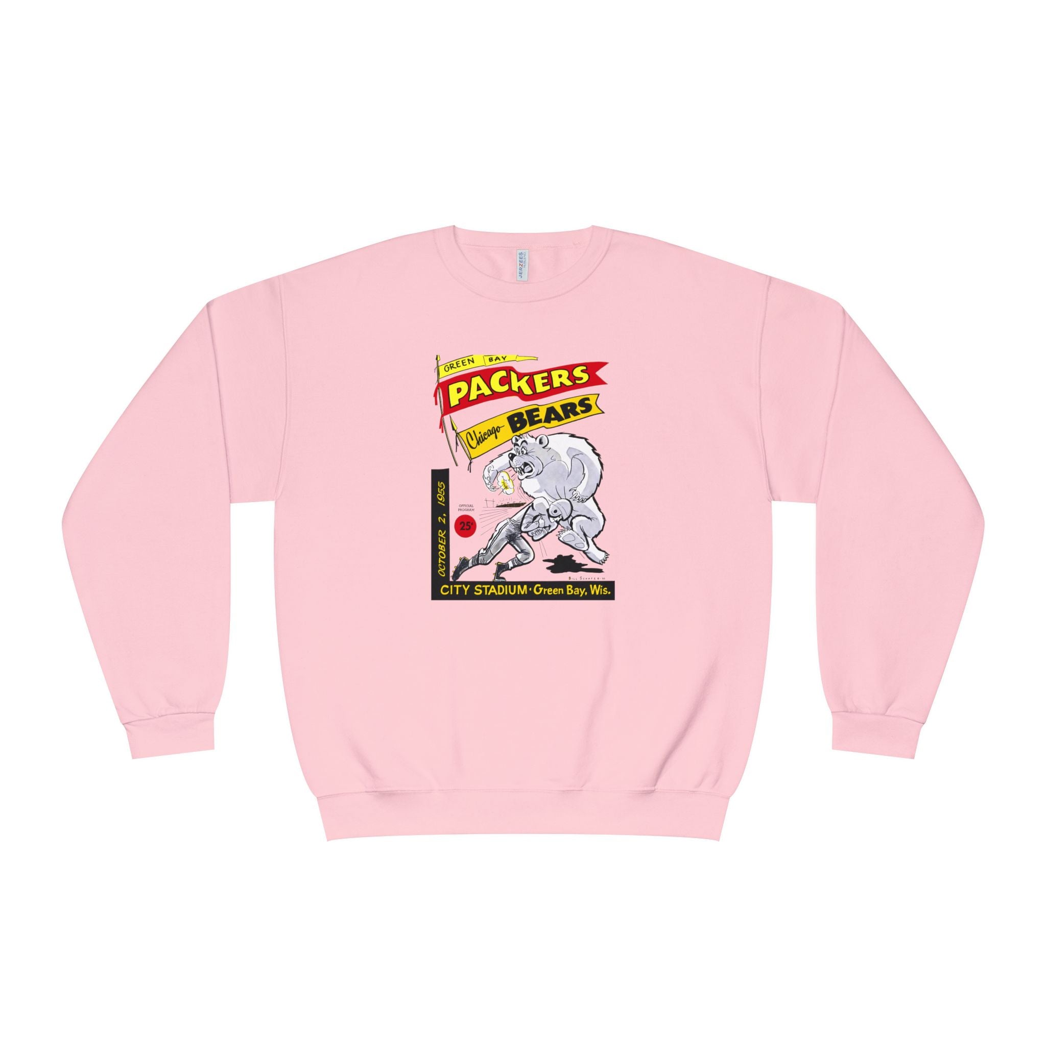 1955 Vintage Bears - Packers Football -  NuBlend® Crewneck Sweatshirt