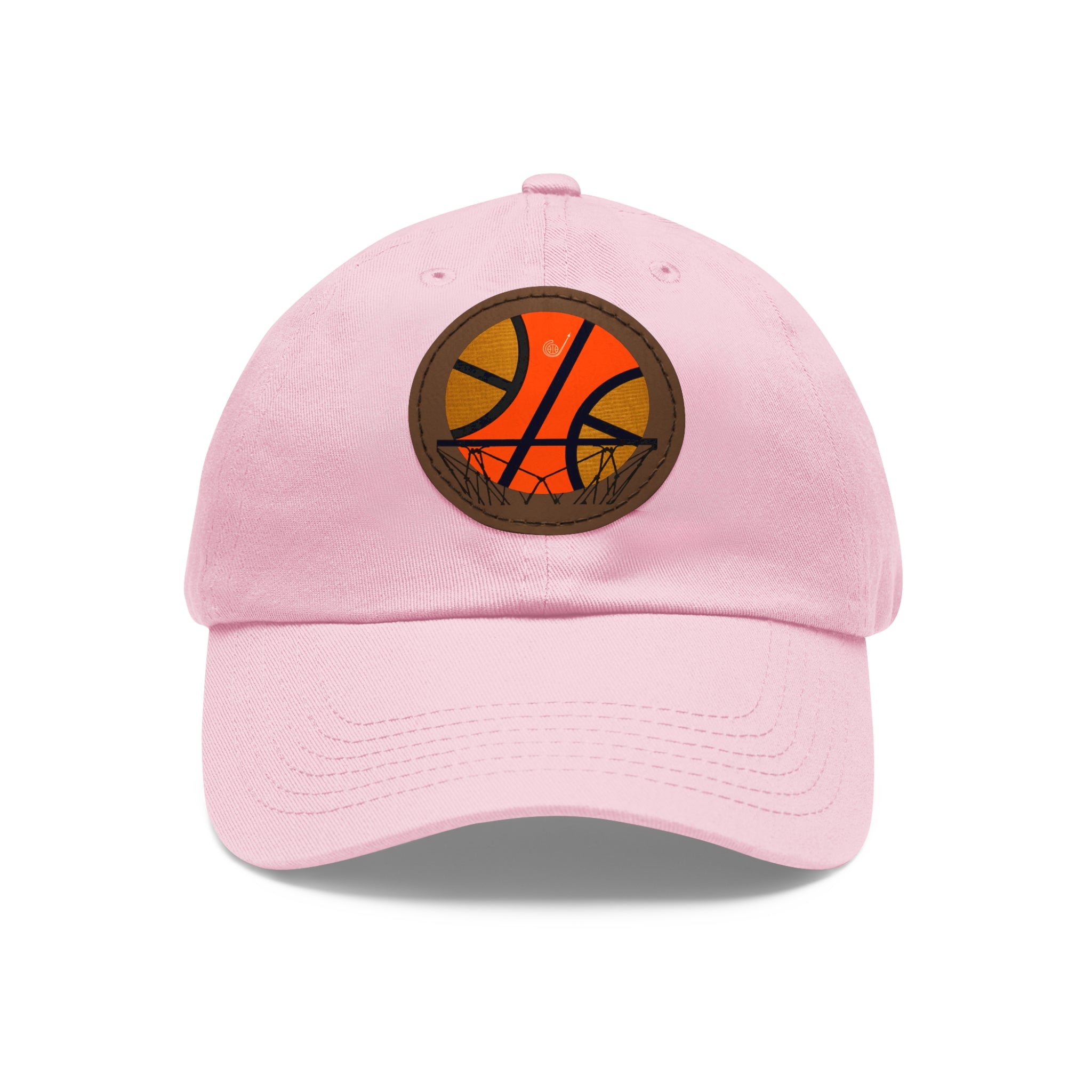 1967- 1968 Vintage Seattle Super Sonics Basketball - Dad Hat with Leather Patch (Round)