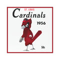 Vintage 1956 Baseball St Louis Cardinals Car Magnet, Sports Fan Gift, Retro Yearbook Memorabilia, Team Spirit Vehicle Decal, Refrigerator