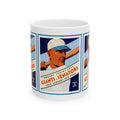 1933 Baseball Vintage Giants vs Senators World Series Program Ceramic Mug — Coffee Cup (11oz/15oz)