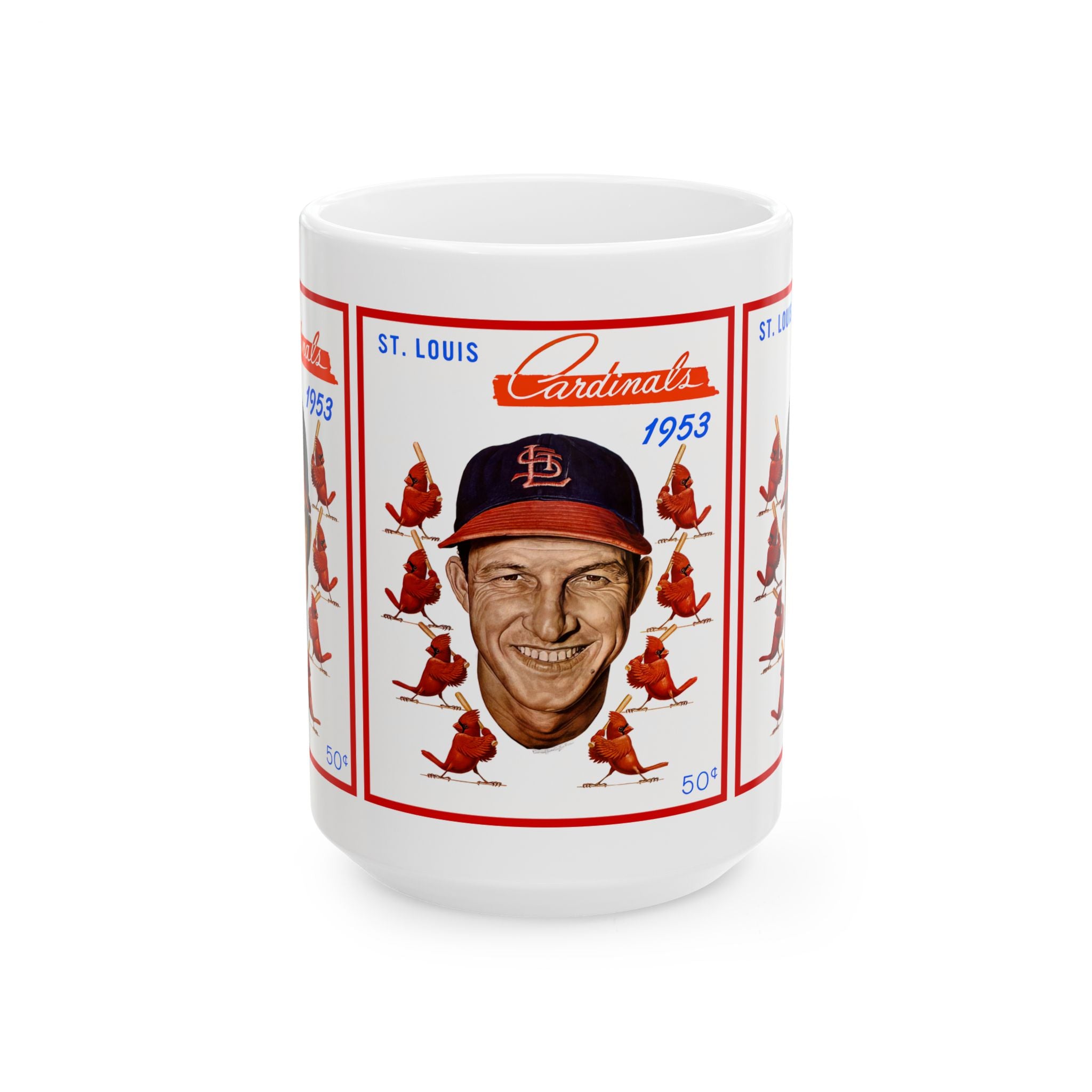 1953 Baseball St Louis Ceramic Mug (11oz & 15oz)