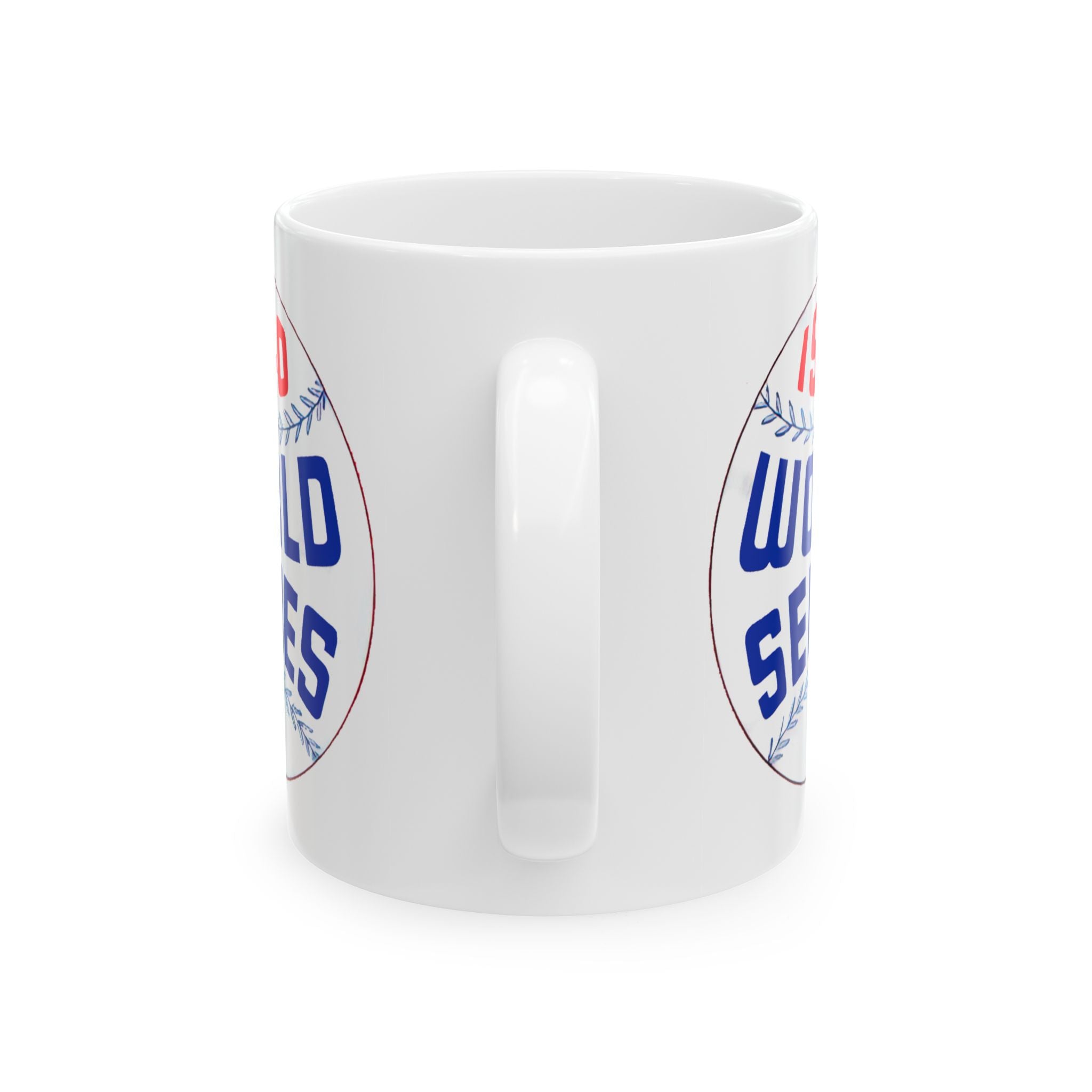 Vintage Baseball World Series Ceramic Mug, Sports Fan Gift, Retro Baseball Mug, Baseball Lover Coffee Cup, Baseball Memorabilia