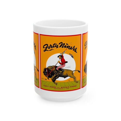 1946 Football Buffalo Bisons San Francisco 49ers Mug | Vintage Football 11 oz and 15 oz