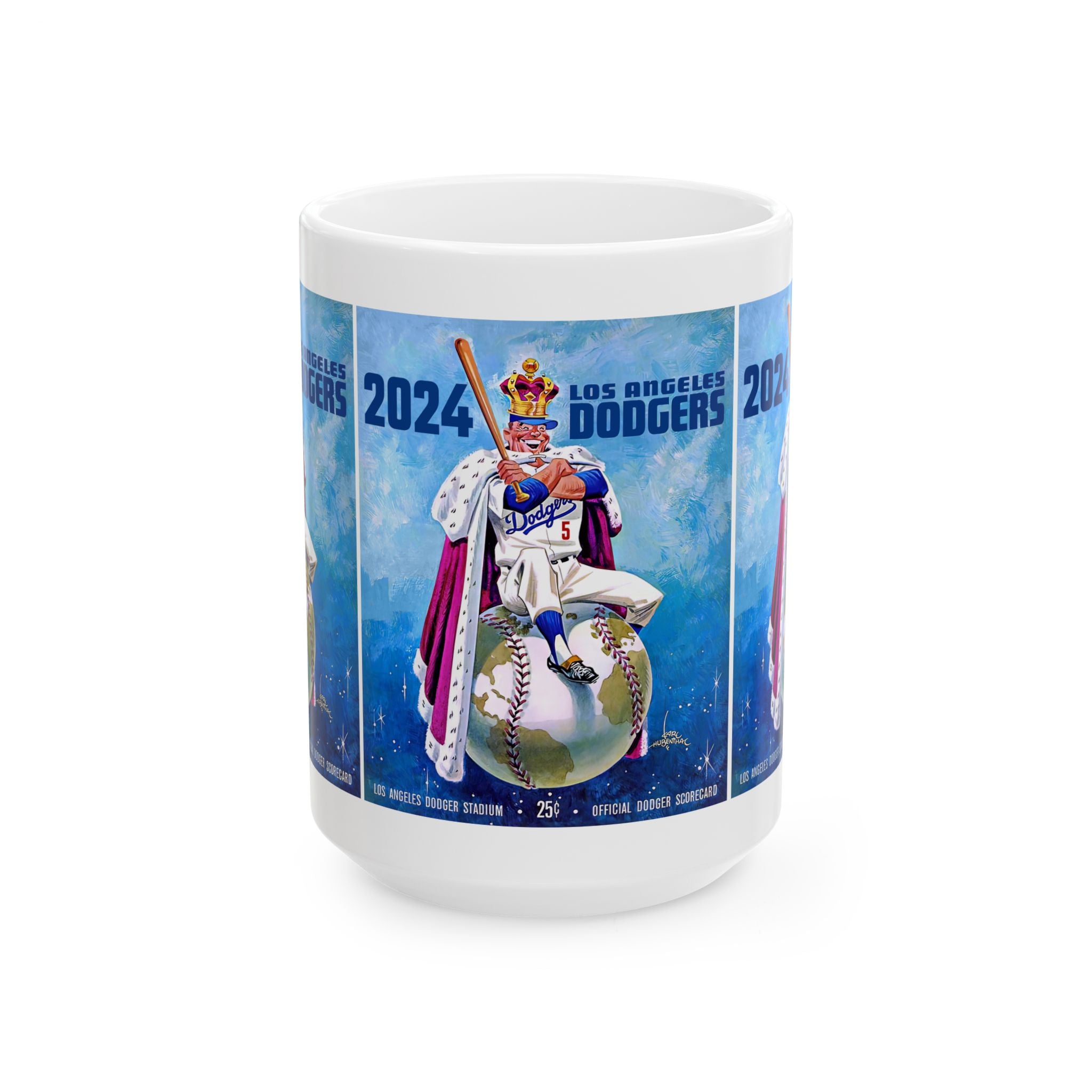 Ceramic Mug, 2024 Baseball World Series - World Champions, Sports Fan Gift, Coffee Cup, Baseball Tournament Winner, Gift for Champion,