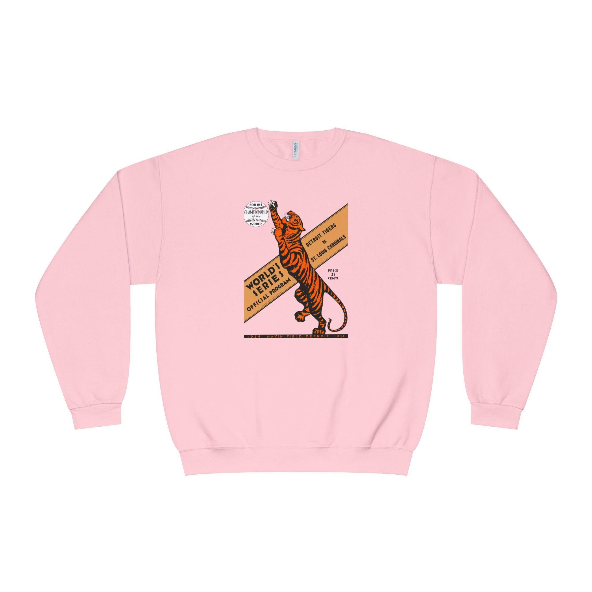 1934 Vintage Cardinals - Tigers Baseball World Series -  NuBlend® Crewneck Sweatshirt