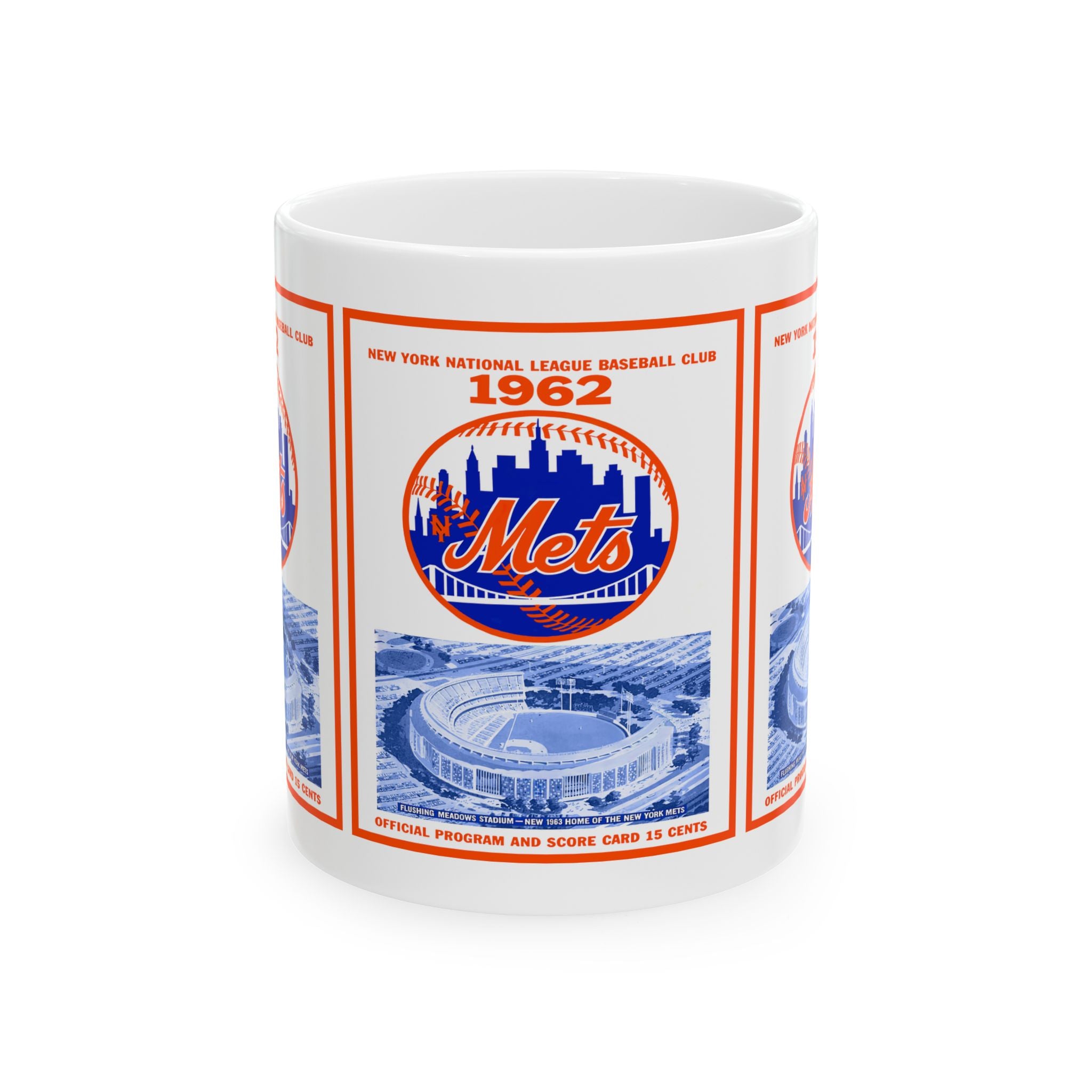 Vintage 1962 Baseball New York Mets Ceramic Mug, Shea Stadium Memorabilia,  Baseball Fans, Collectible Baseball Cup, Sports Coffee Cup