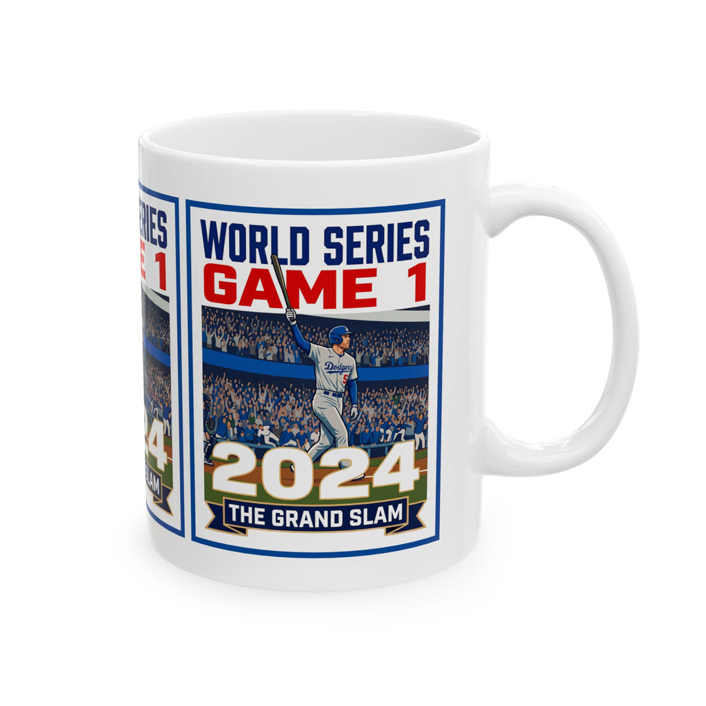 2024 World Series Game 1 - Ceramic Mug — 'The Grand Slam' Dodger Baseball Coffee Cup