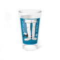 16oz Mixing Glass — 1963 Retro Eagles vs Giants Beer Glass