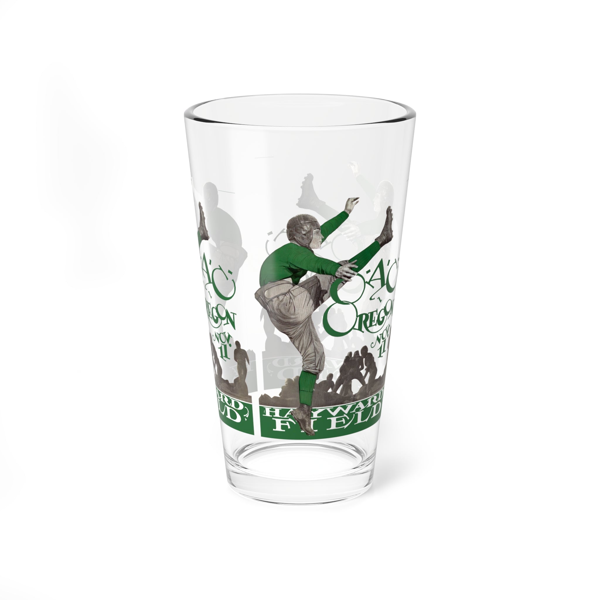 1927 Vintage Oregon State Beavers- University of Oregon Ducks Football Program Cover -  Pint Glass, 16oz