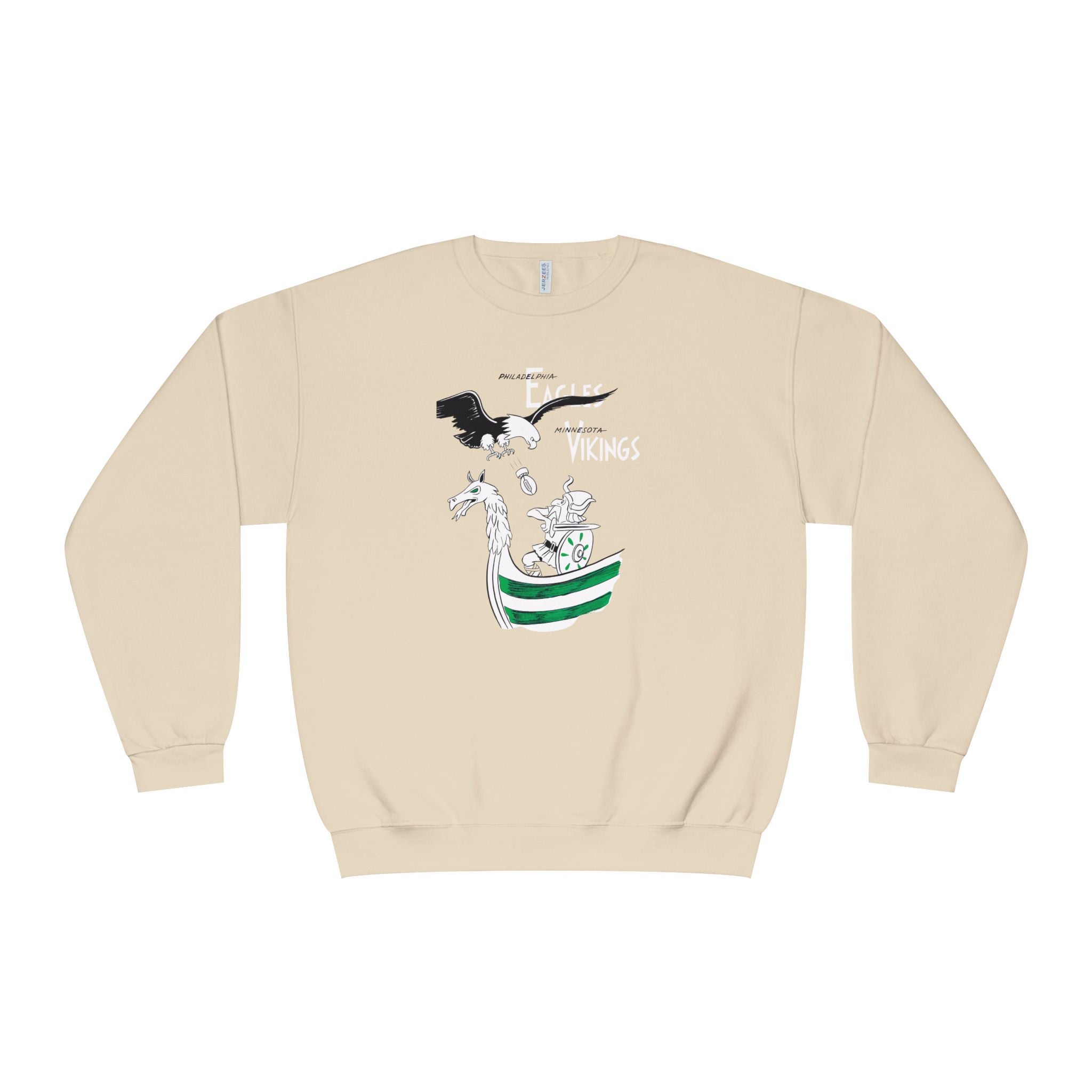 1963 Philadelphia Eagles - Minnesota Vikings Football - NuBlend® Crewneck Sweatshirt