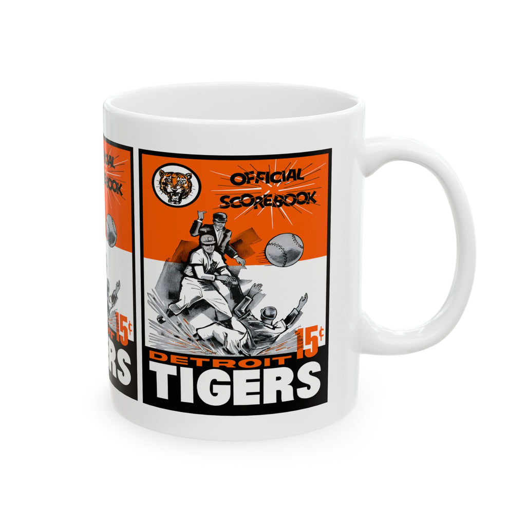 1962 Detroit Baseball Mug | Vintage Baseball Ceramic Coffee Cup 11oz and 15oz
