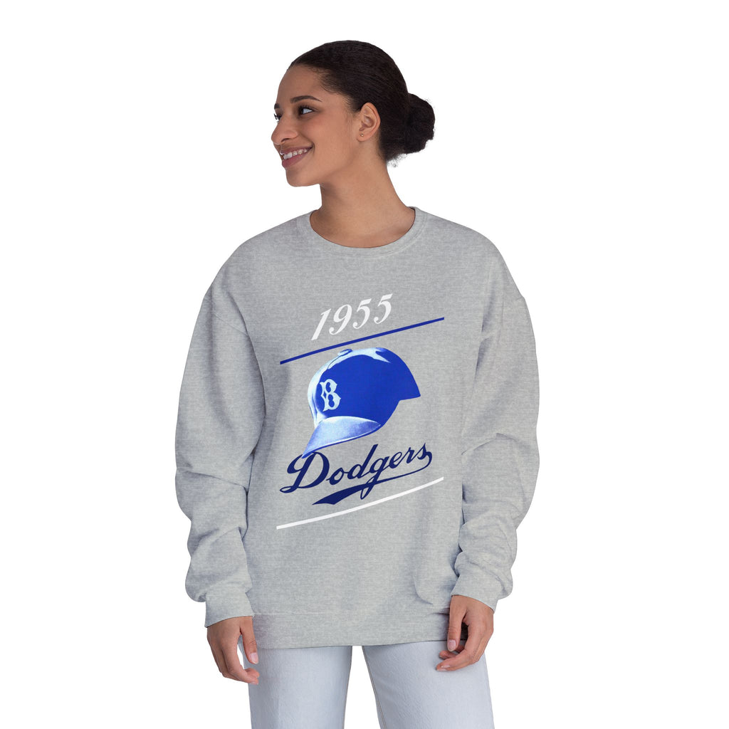 1955 Brooklyn Baseball Crewneck Sweatshirt | NuBlend