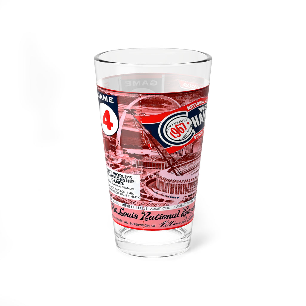 1967 Baseball World Series St Louis Mixing Glass 16oz