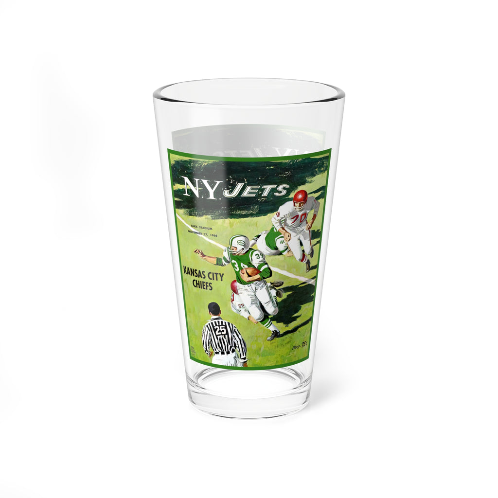 Mug, 1966 Football New York Jets Kansas City, Sports Fan Gift, Unique Coffee Cup, Vintage Design, Game Day Glassware