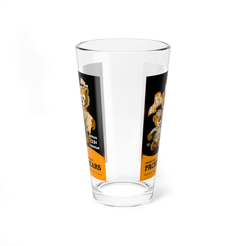 1949 Green Bay vs Chicago Football Mixing Glass, 16oz