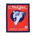 Velveteen Plush Blanket — Vintage Boston Red Sox 1946 Baseball Souvenir Throw