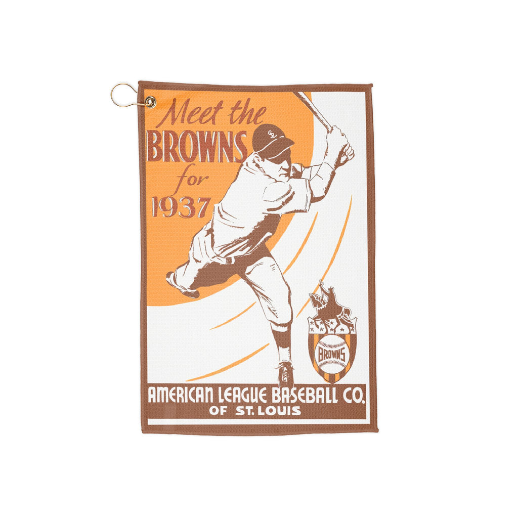 1937 St. Louis Browns Baseball Golf Towel | Vintage Team