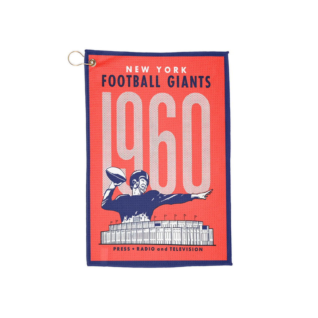 Vintage 1960 New York Football Giants Golf Towel