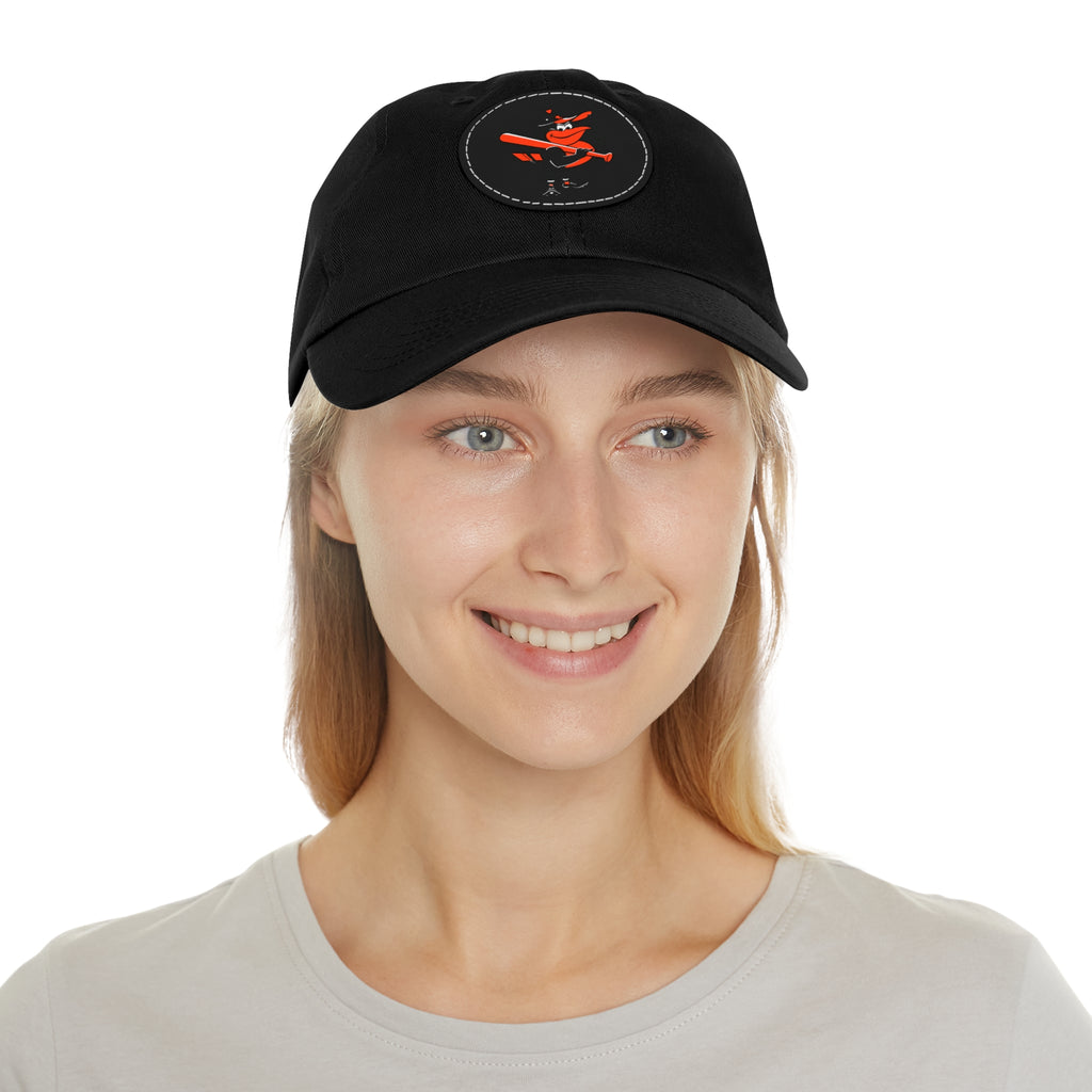 1966 Baltimore Baseball Dad Hat with Leather Patch