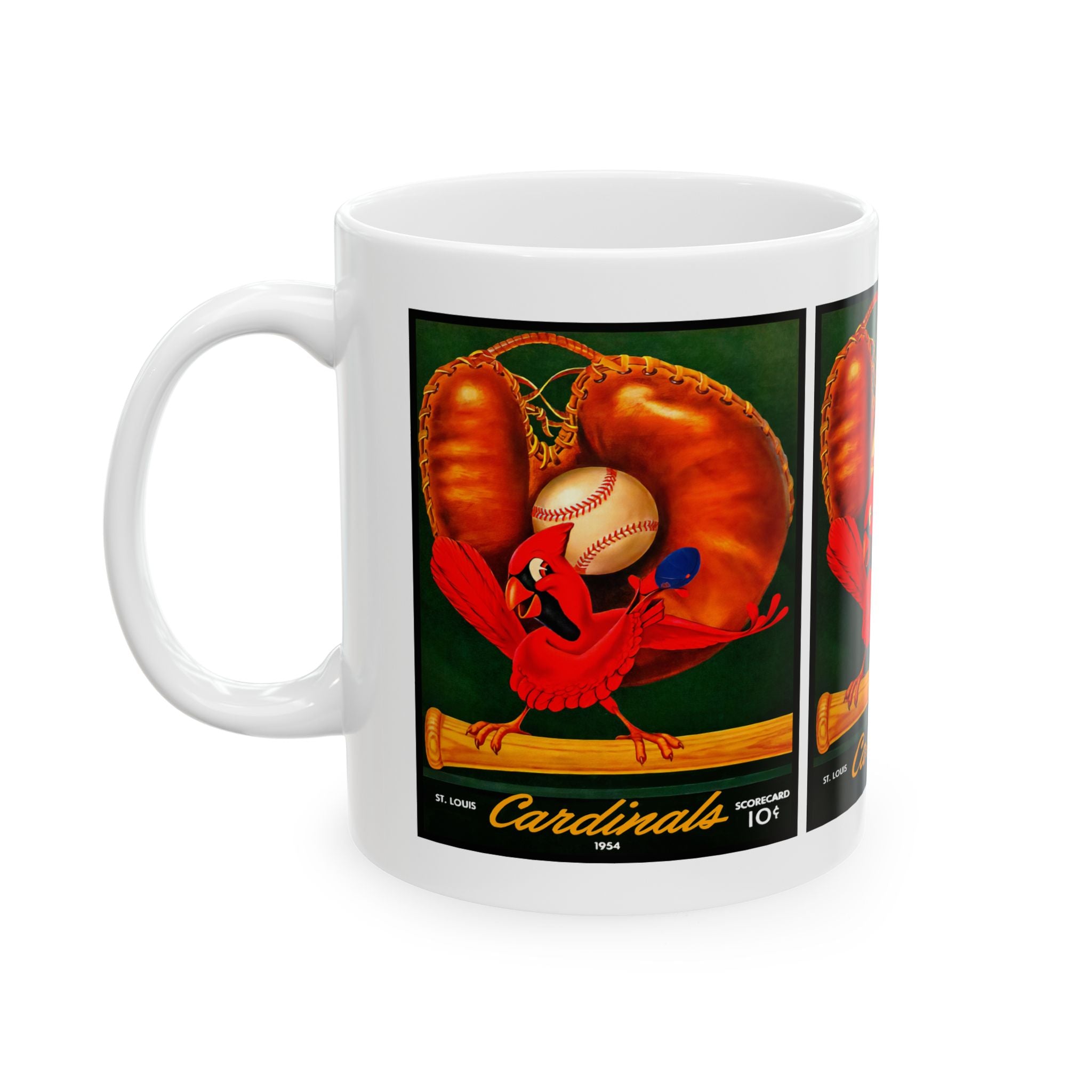 1954 Baseball Cardinals Mug | Vintage St. Louis Coffee Cup 11oz and 15oz