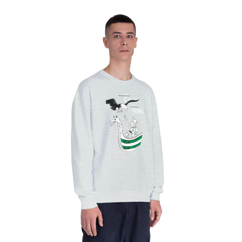 1963 Philadelphia Eagles - Minnesota Vikings Football - NuBlend® Crewneck Sweatshirt