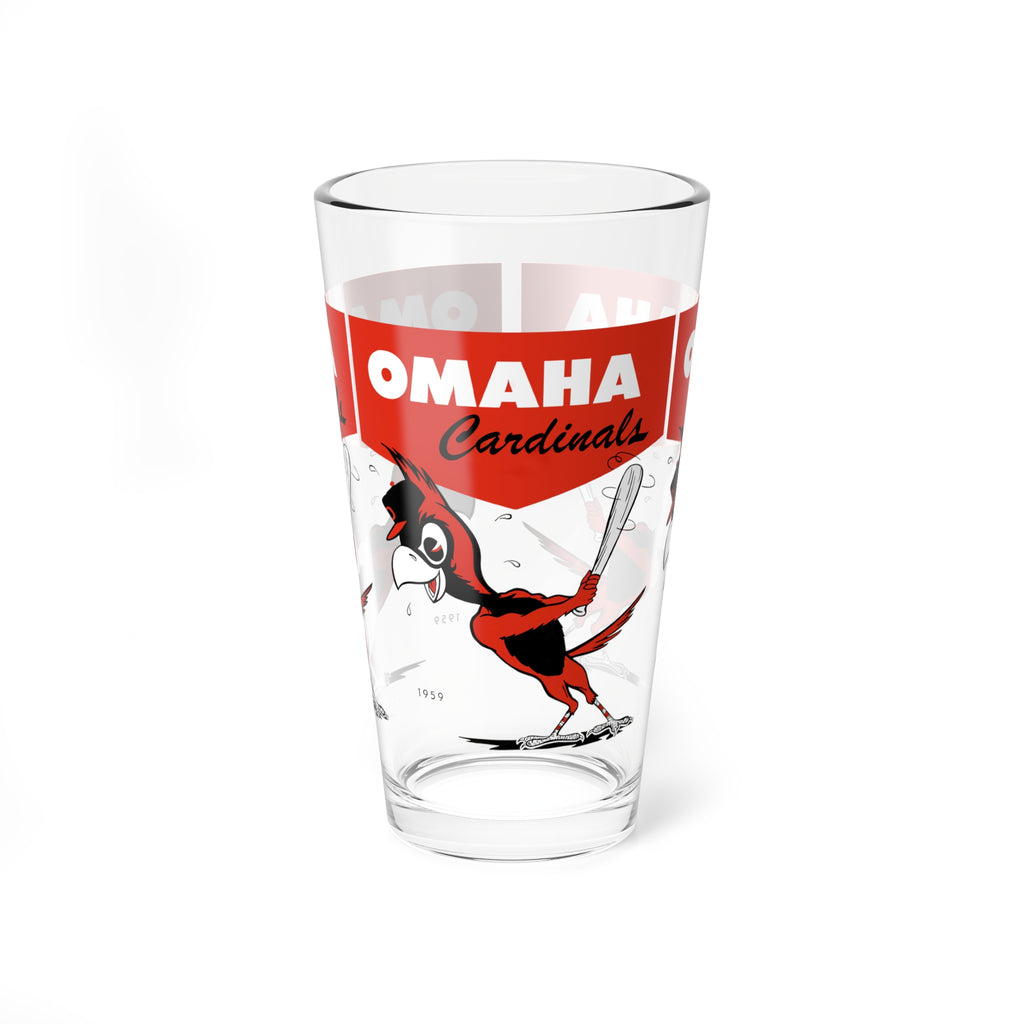 1959 Omaha Cardinals Baseball -  Pint Glass, 16oz
