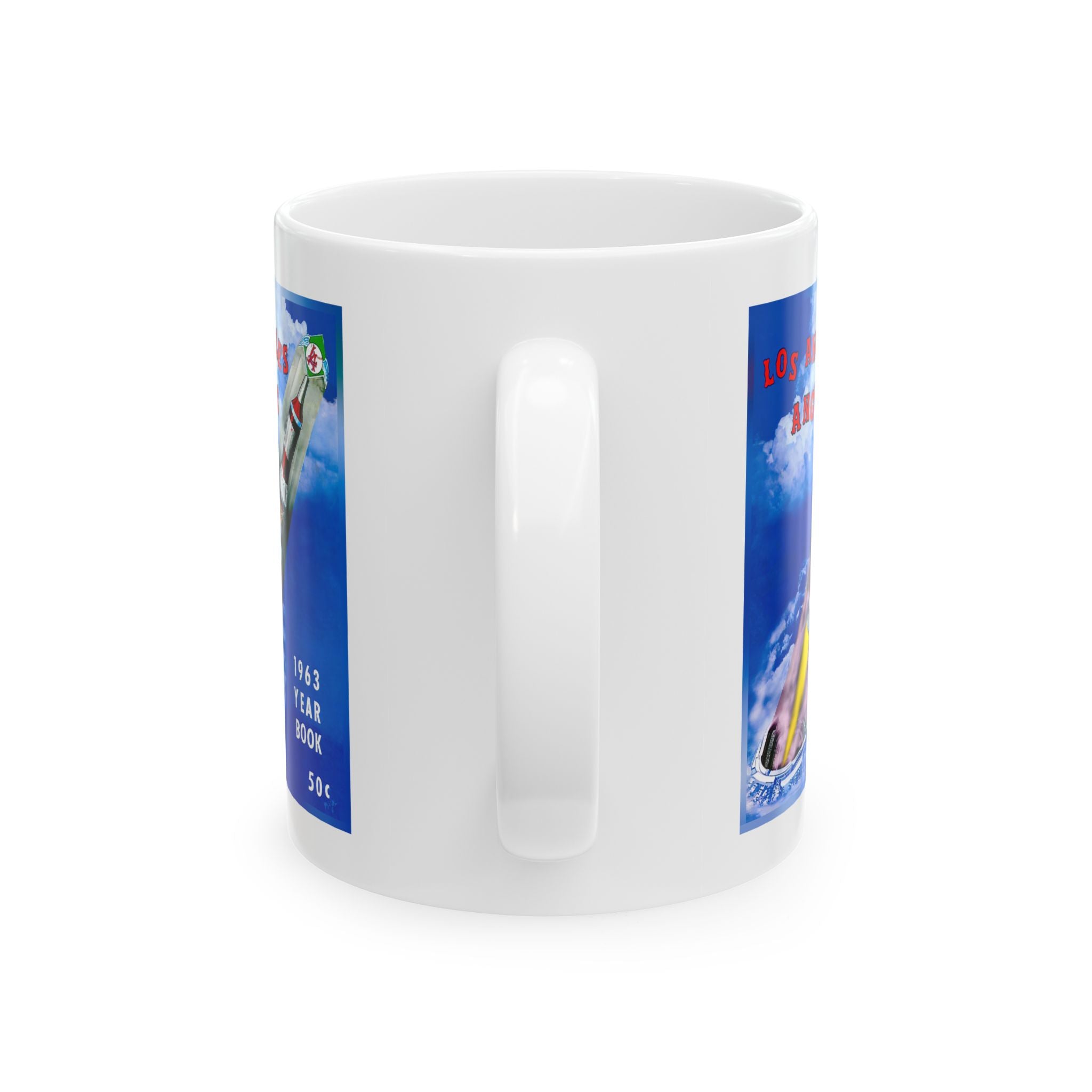 1963 Baseball Los Angeles Mug | Vintage Baseball Ceramic Mug 11oz and 15oz