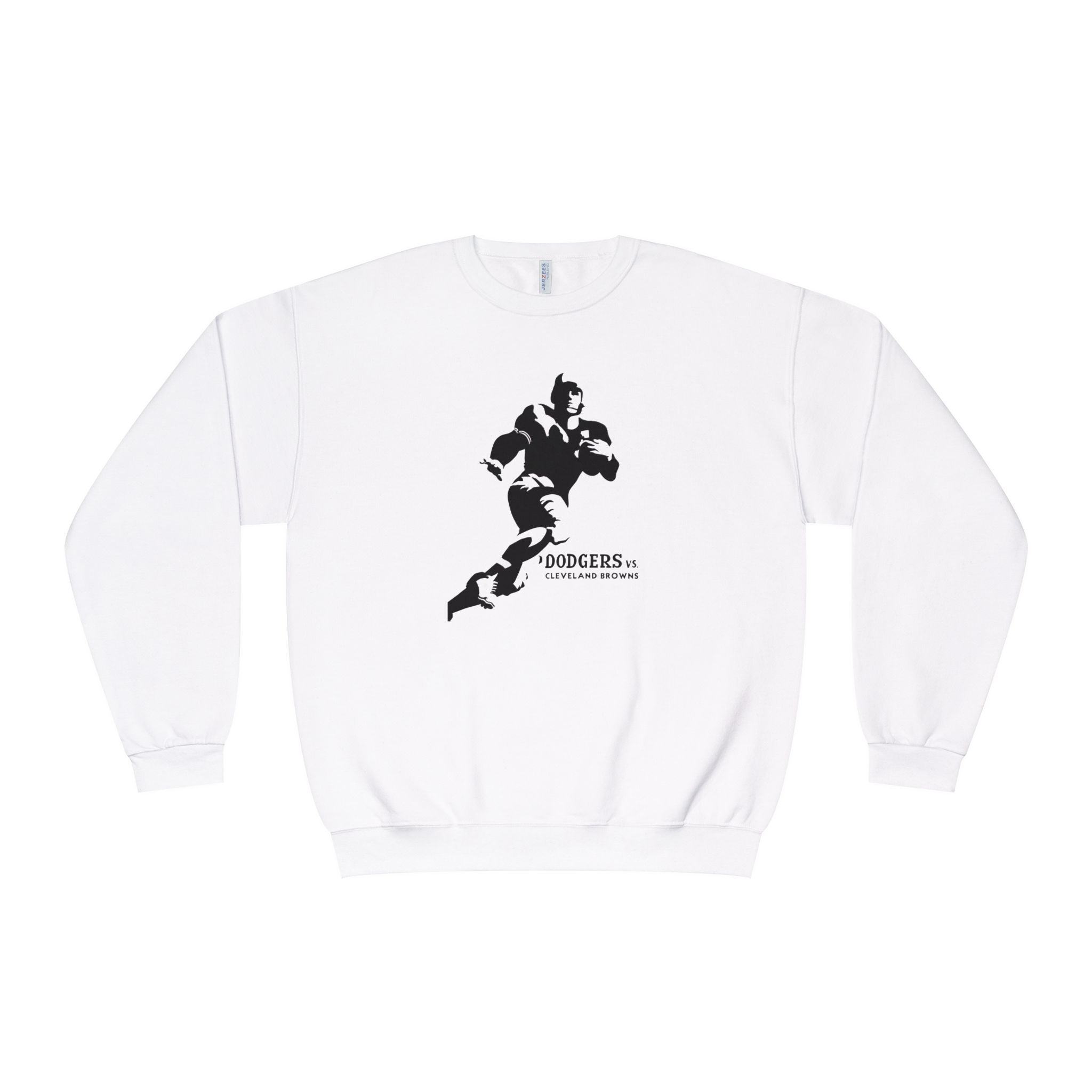 1947 Vintage Brooklyn Dodgers - Cleveland Browns Football  - NuBlend® Crewneck Sweatshirt