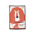 1961 Columbia-Brown Ivy League Football Towel | Golf Towel