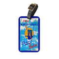 1947 Brooklyn Baseball World Series Luggage Tag | Vintage Baseball Travel ID