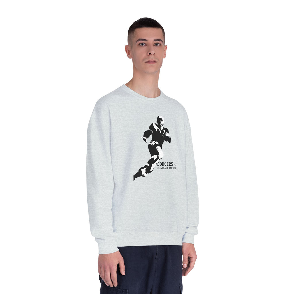 1947 Vintage Brooklyn Dodgers - Cleveland Browns Football  - NuBlend® Crewneck Sweatshirt