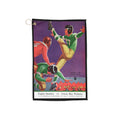 1943 Vintage Football Eagles vs Packers Program Cover Golf Towel with Grommet