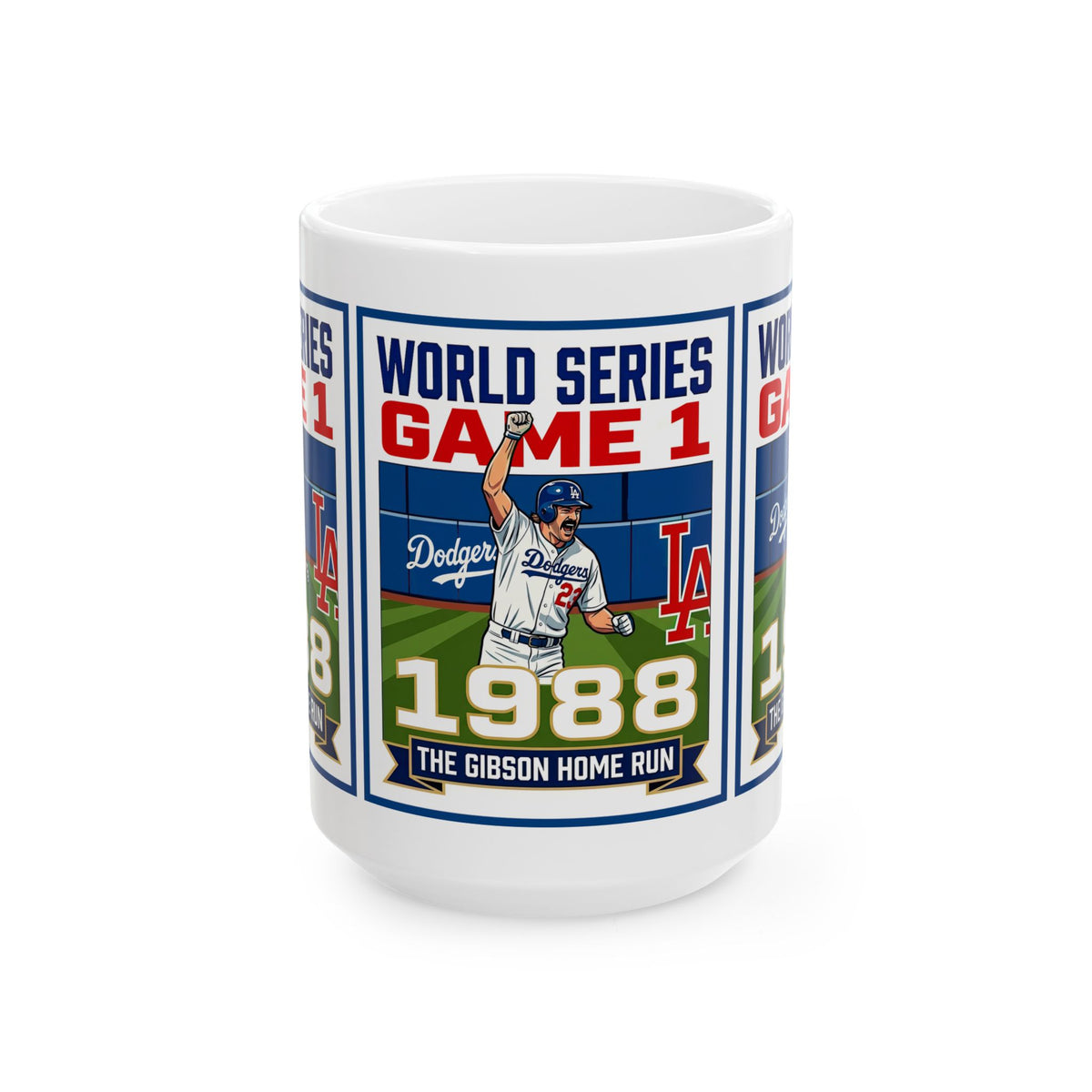 1988 World Series Mug – The Gibson Home Run Ceramic Coffee Cup (11oz/15oz)
