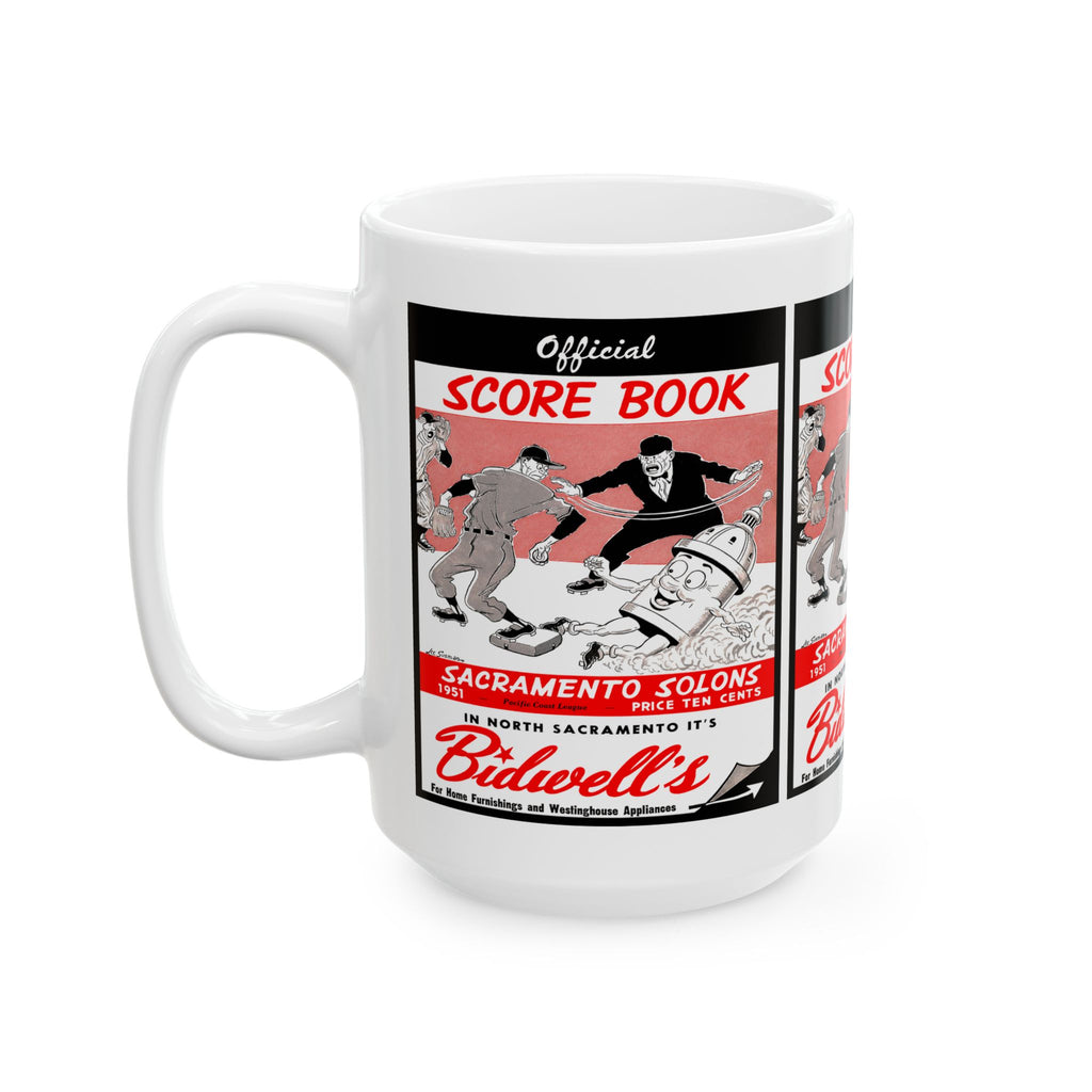 1951 Sacramento Solons Baseball Mug