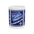 1951 Vintage Brooklyn Dodgers Baseball Program Cover - Ceramic Mug, 11oz
