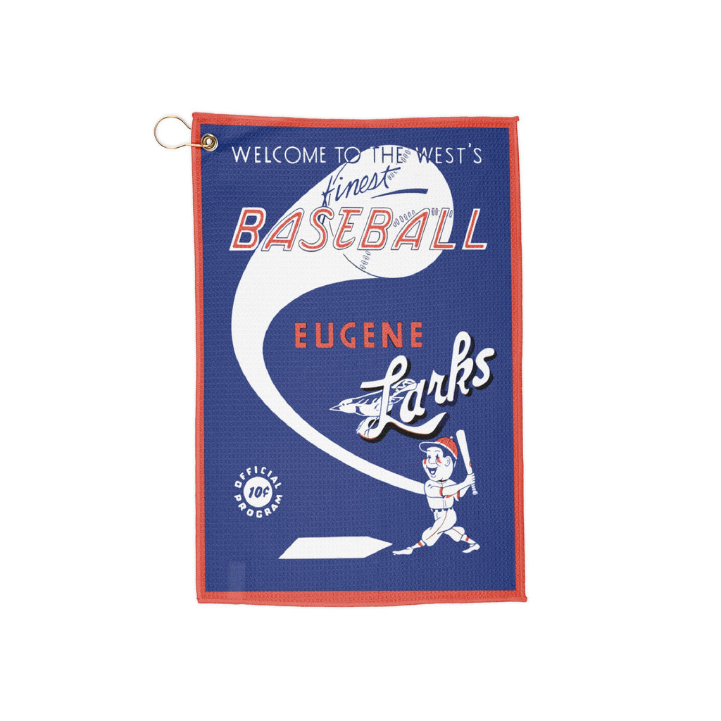 1950 Baseball Eugene Larks Golf Towel | Vintage Baseball, Retro Sports