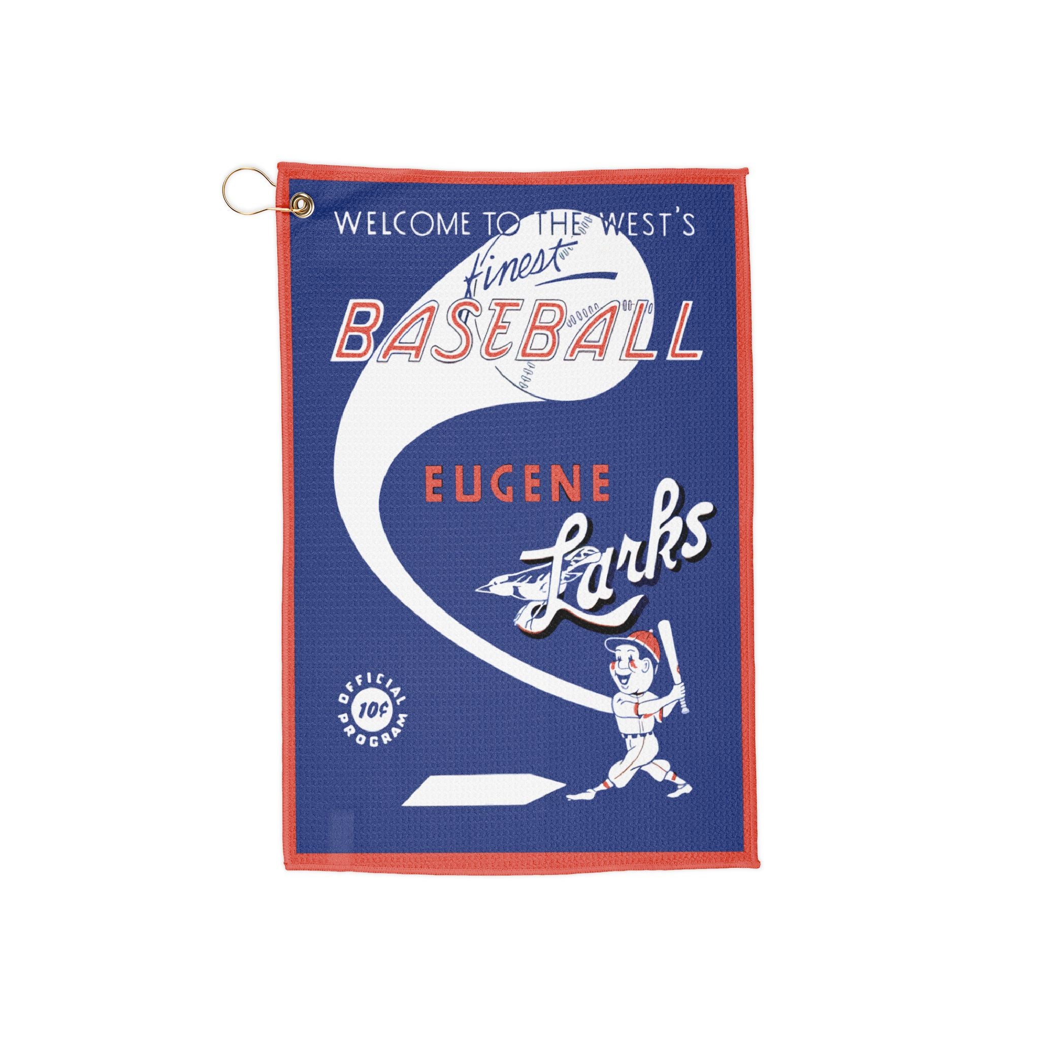 1950 Baseball Eugene Larks Golf Towel | Vintage Baseball, Retro Sports