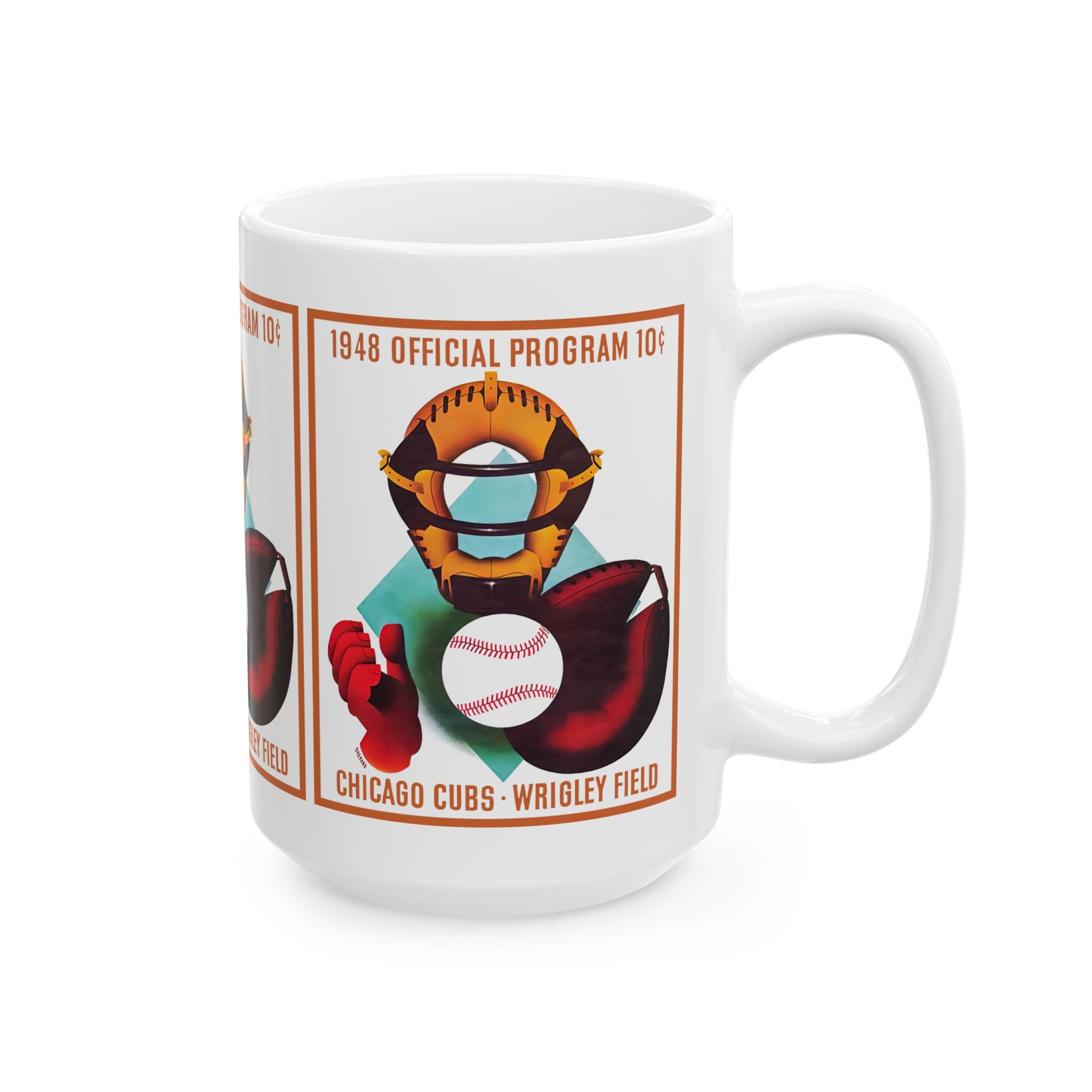 1948 Chicago Baseball Mug | Vintage Baseball Coffee Cup 11oz and 15oz