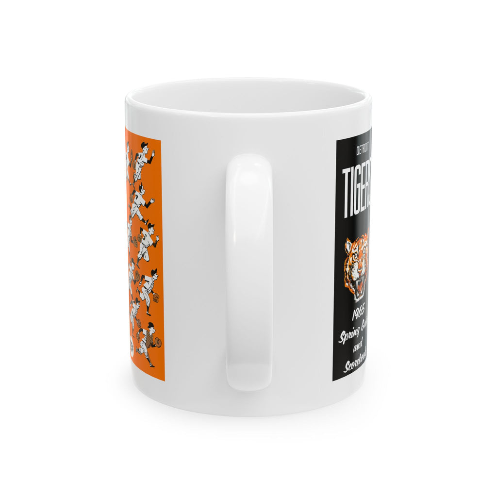 1965 Vintage Detroit Tigers Spring Training Guide Cover - Ceramic Mug, 11oz