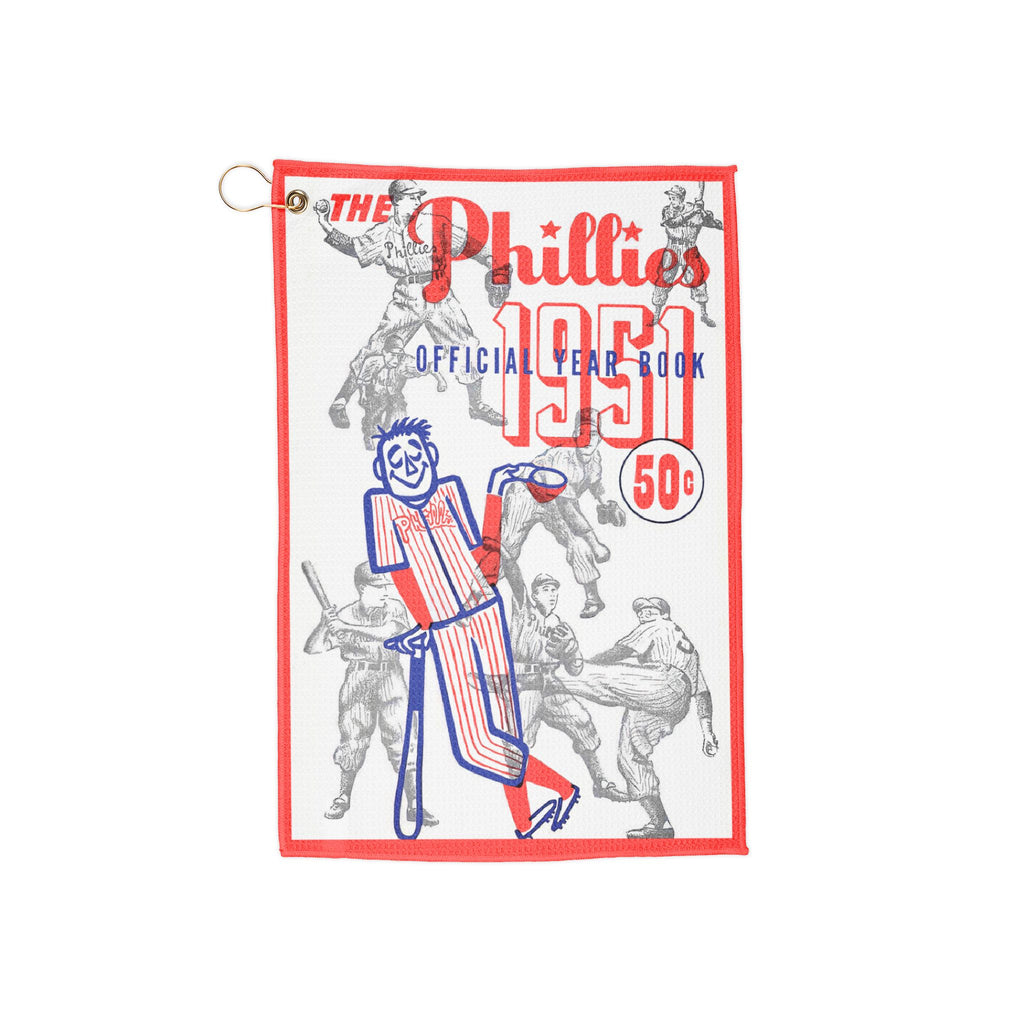 1951 Philadelphia Phillies Baseball Golf Towel