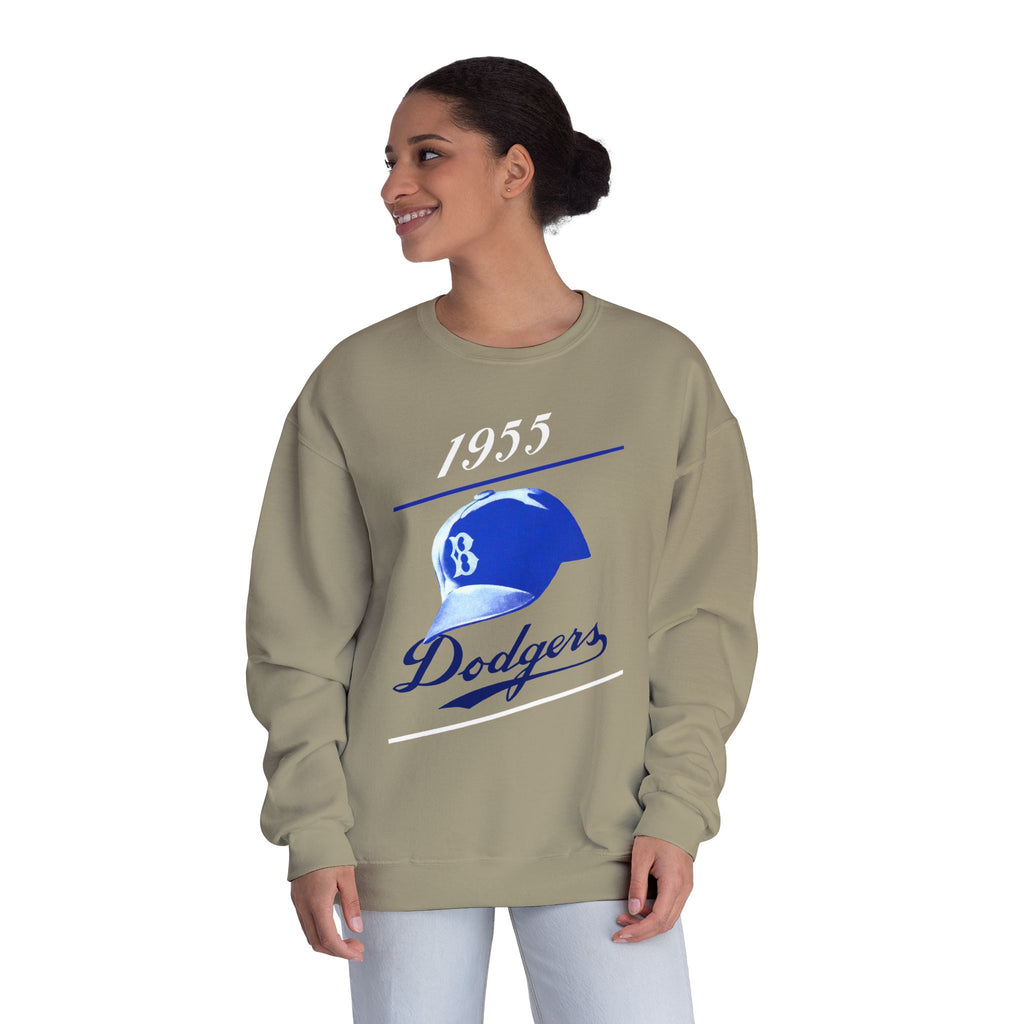 1955 Brooklyn Baseball Crewneck Sweatshirt | NuBlend
