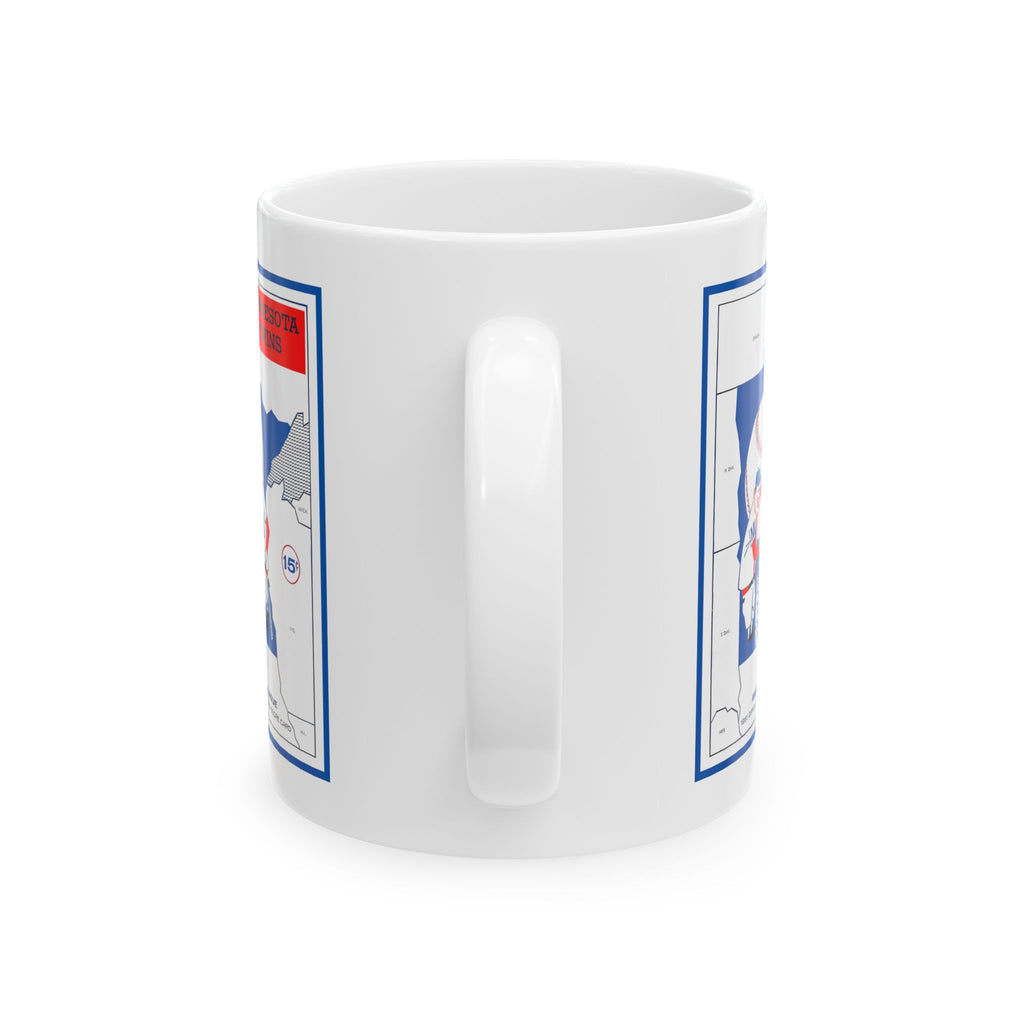 Minnesota Twins Ceramic Mug, 1961 Baseball Sports Fan Drinkware, Coffee Cup Gift, Baseball Lover Tea Mug, MLB Decor, Baseball Collectible