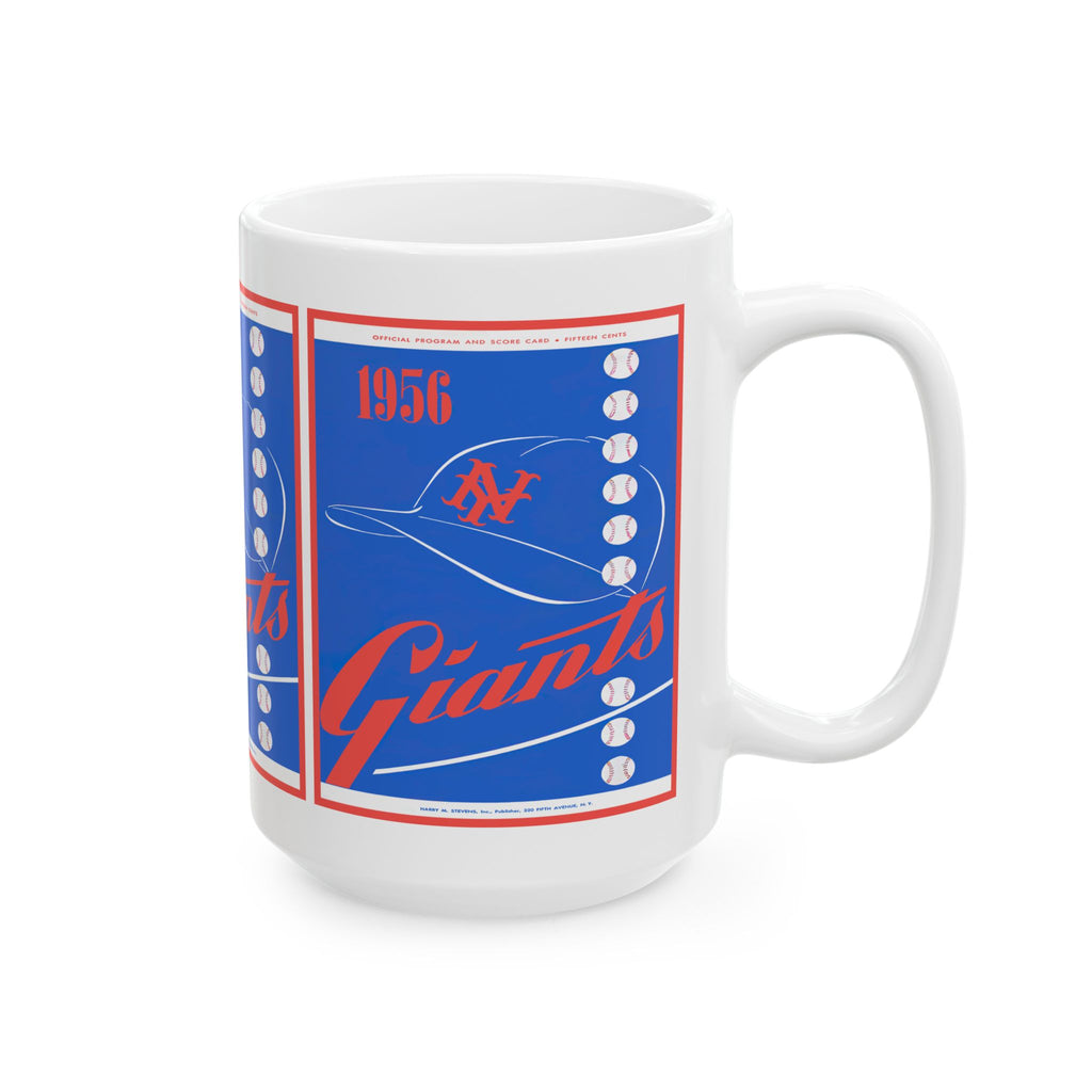 1956 New York Giants Baseball Ceramic Mug (11oz, 15oz)