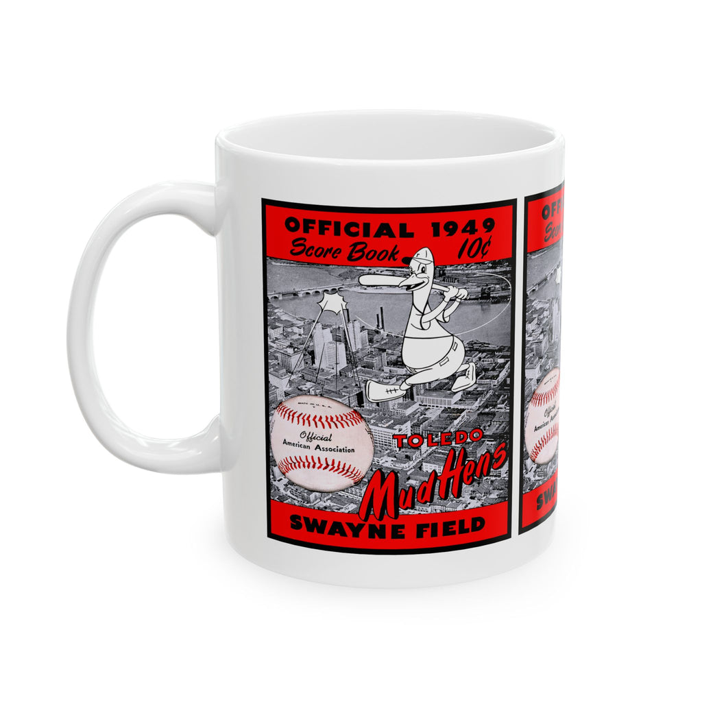 Toledo Mudhens 1949 Baseball Ceramic Mug (11oz, 15oz)