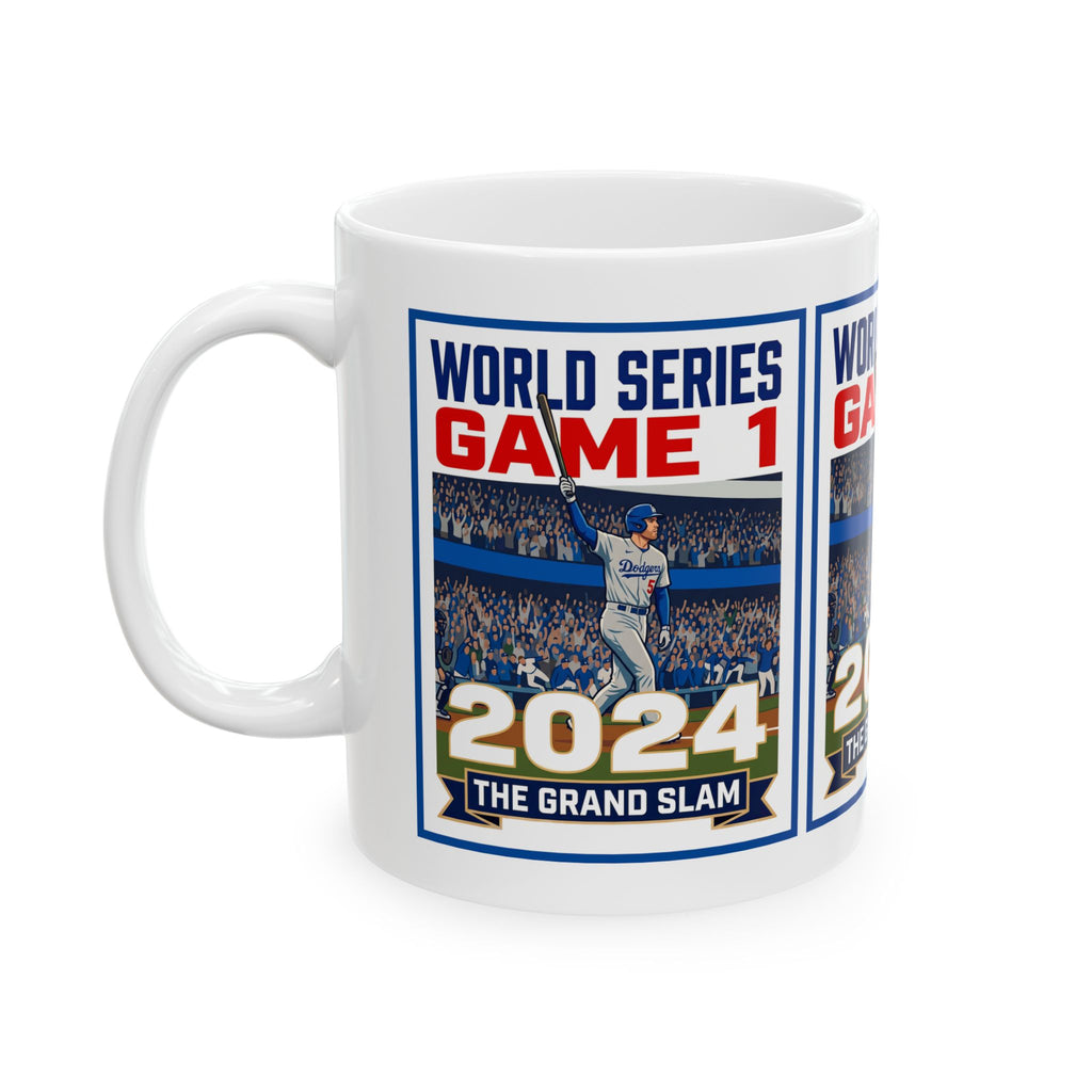 2024 World Series Game 1 - Ceramic Mug — 'The Grand Slam' Dodger Baseball Coffee Cup